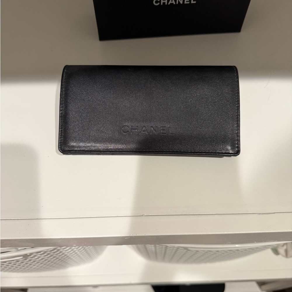 CHANEL Pilot Sunglasses (Women’s) - Polarized - Black and Silver - Picture 8 of 13